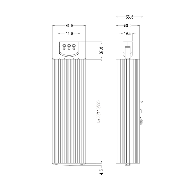 RHG 141系列小型半導(dǎo)體PTC加熱器